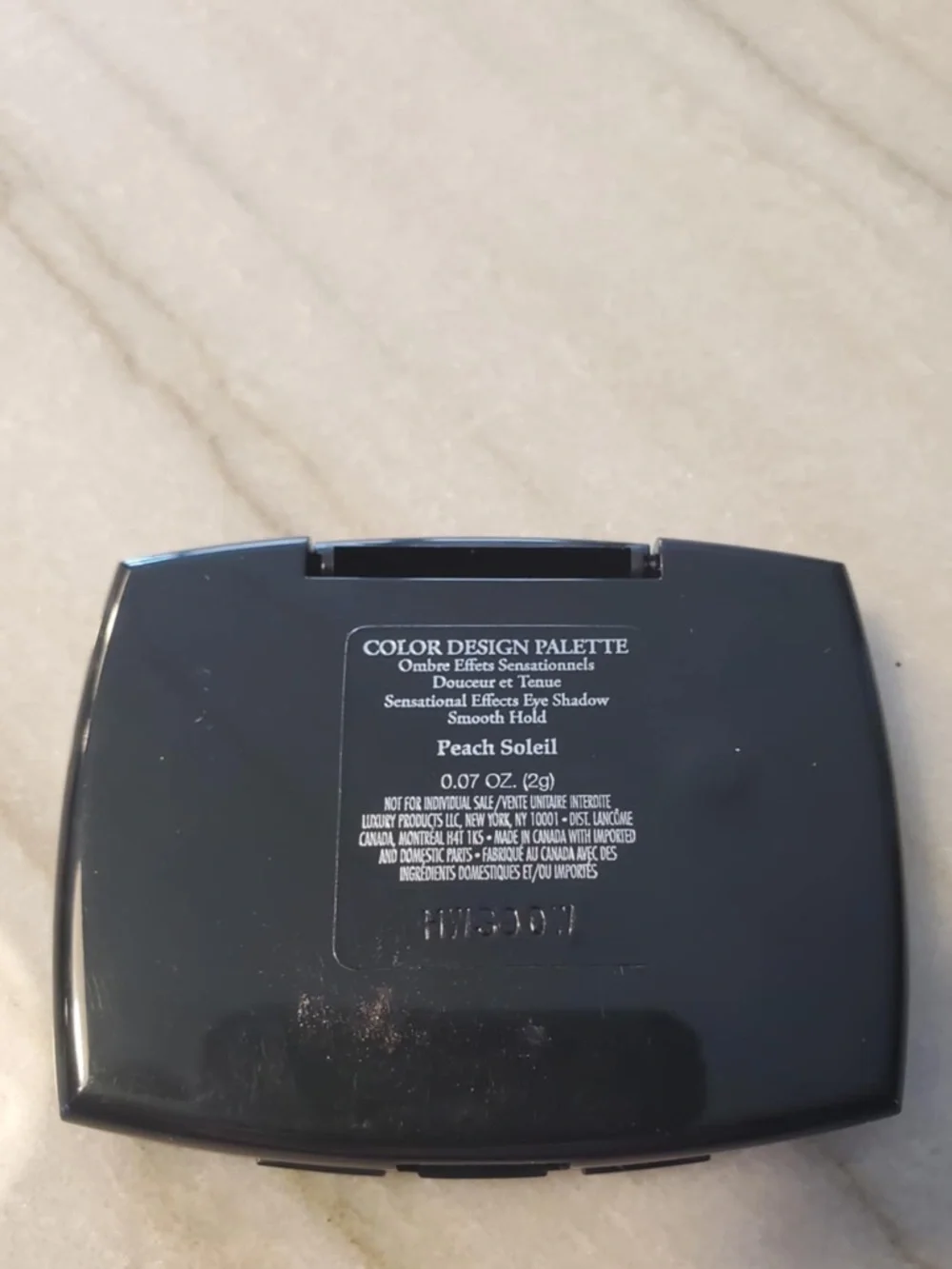 LANCOME Color Design Shadow & Liner Palette in Peach Soleil Travel Size 0.07oz